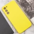 Чохол Silicone Case Lakshmi Premium з закритою камерою на Samsung Galaxy S24 Ultra – Жовтий / Yellow. Фото 6 з 10
