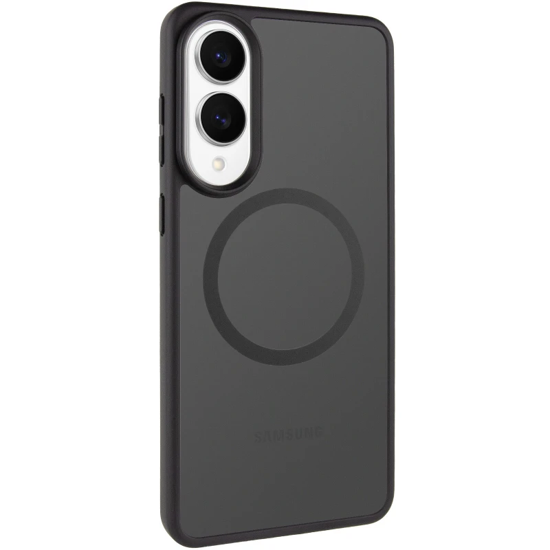 Чехол Ummi Colorful with MagSafe для Samsung Galaxy S25 Edge – Черный / Black. Фото 1 из 7