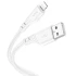 Дата кабель Hoco X97 Crystal color USB to Lightning (1m) – White. Фото 1 из 1