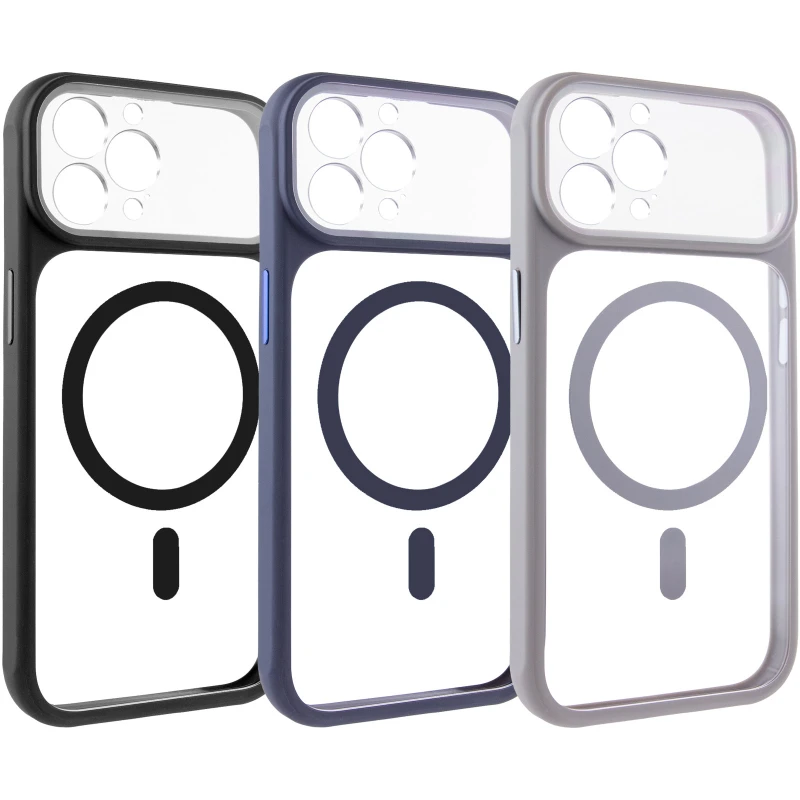 Чохол TPU GETMAN Moon Clear with MagSafe для Apple iPhone 12 Pro Max (6.7") фото 3 з 3