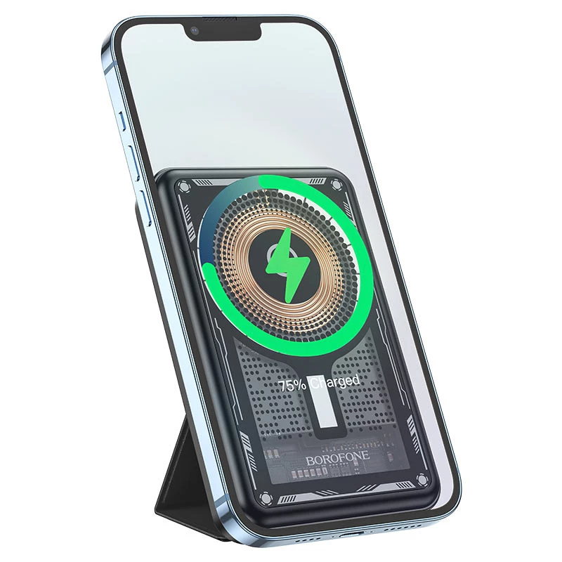 

Портативное зарядное устройство Power Bank BOROFONE BJ29 PD20W+QC3.0 10000 mAh (Black)