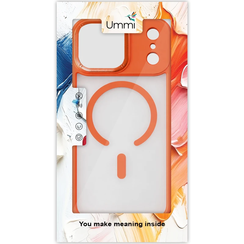 Чехол Ummi Ultimate with MagSafe для Apple iPhone 17 Pro Max (6.9") – Orange. Фото 2 из 2