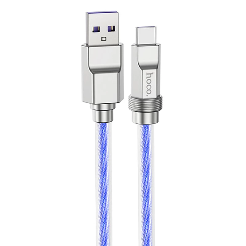 

Дата кабель Hoco U113 Solid 100W USB to Type-C (1m) (Blue)