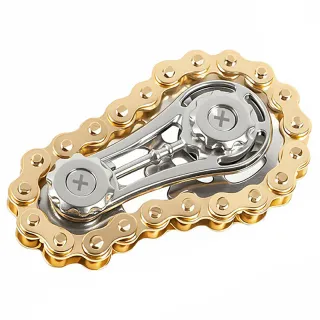 Антистрес Металевий Bike Chain Spinner — Golden