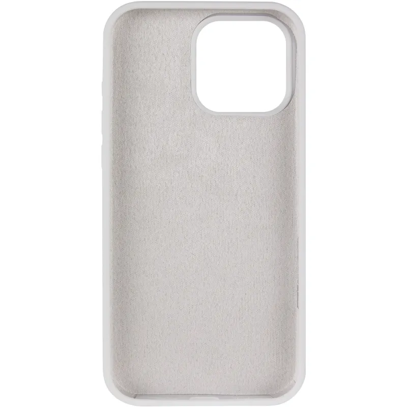 Чехол Silk Full Protective (AA) NO LOGO для Apple iPhone 16 Pro Max – Белый / White. Фото 10 из 18