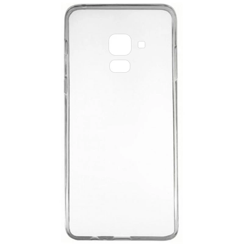 Ультратонкий силіконовий чохол 1,5 мм з захистом камери на Samsung A530 Galaxy A8 (2018) – Безбарвний (прозорий). Фото 1 Ультратонкий силіконовий чохол 1,5 мм з захистом камери на Samsung A530 Galaxy A8 (2018) – Безбарвний (прозорий). Фото 1 з 1