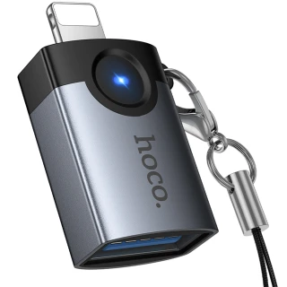 Перехідник Hoco UA46 Lightning Male to USB Female USB2.0 фото 1 з 1