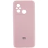 Чехол Silicone Case Lakshmi Premium L с закрытой камерой для Xiaomi Redmi 12C / Poco C55 – Розовый / Pink Sand. Фото 1 из 4