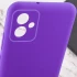 Кольоровий силіконовий чохол GETMAN із закритою камерою для Samsung Galaxy A06 – Фіолетовий / Purple. Фото 10 з 14