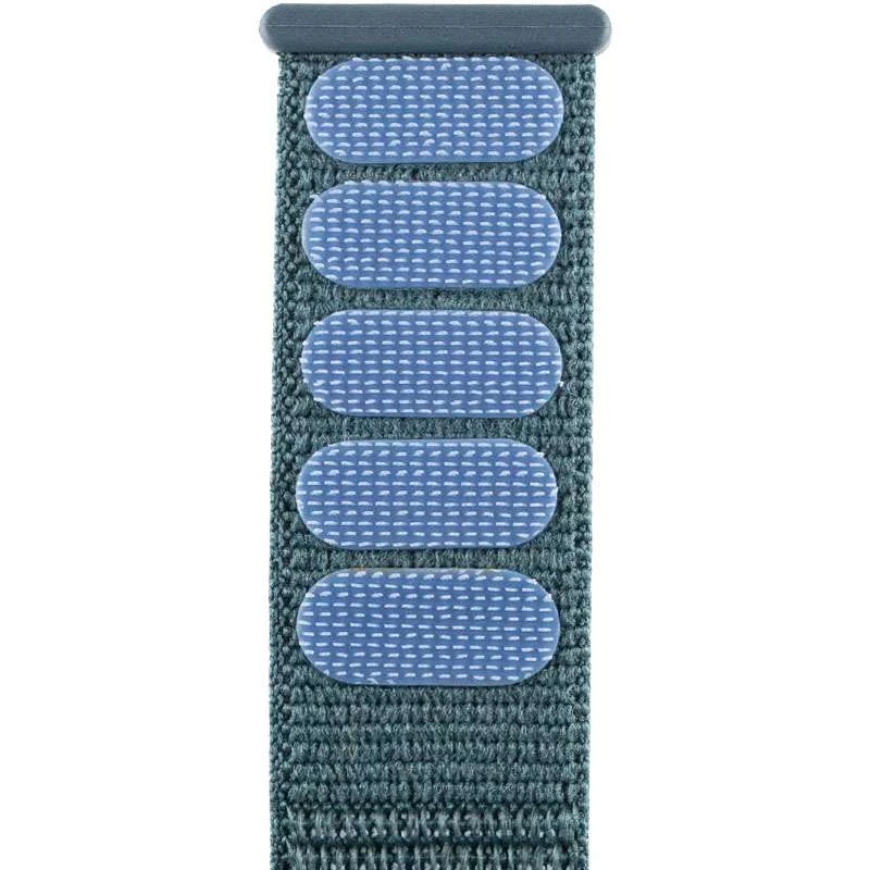 Ремінець Nylon для Apple watch 38mm/40mm – Зелений / Pine green. Фото 5 з 5