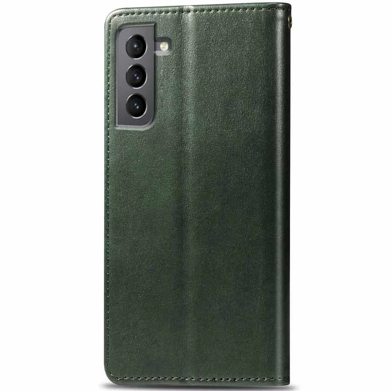 Чохол-книжка GETMAN галант на Samsung Galaxy S24 – Зелений. Фото 6 з 11