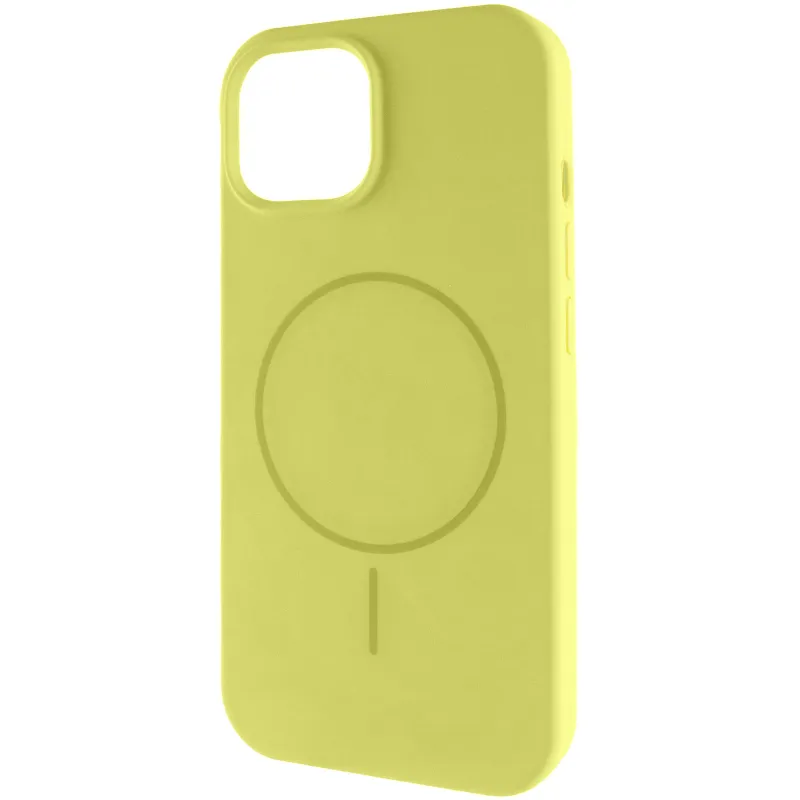 Чохол Silk Full Protective (AA) NO LOGO with Magnetic Fit для Apple iPhone 17 Pro Max (6.9") – Жовтий / Lemon Yellow. Фото 1 з 1