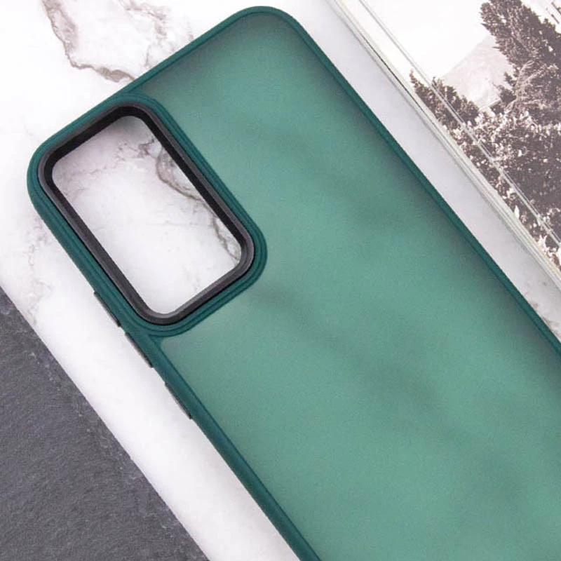 Чохол TPU+PC Lyon Frosted на Samsung Galaxy S23 FE – Green. Фото 7 з 8
