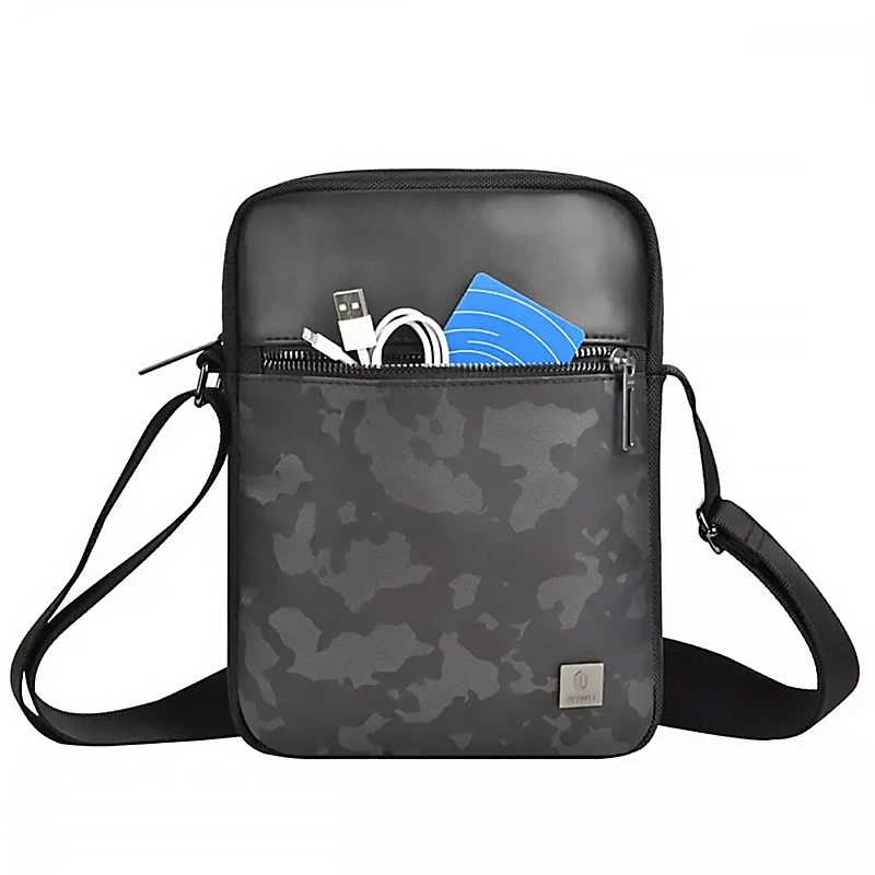 Сумка WIWU Salem Crossbody – Black. Фото 6 з 12