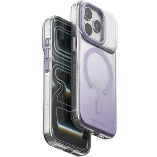 Чехол TPU+PC Puloka Resplendent with Magnetic Fit для Apple iPhone 16 Pro — Purple