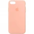 Чехол Silicone Case с закрытым низом для Apple iPhone 6/6s (4.7") – Оранжевый / Grapefruit. Фото 1 из 1