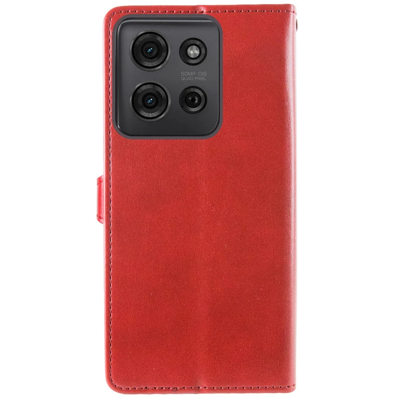 Чохол-книжка GETMAN Gallant  на Motorola Moto G75 – Червоний. Фото 5 з 6