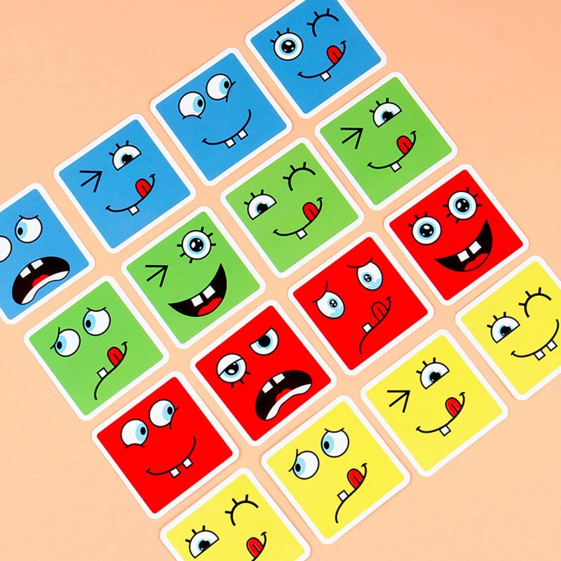 Настільна інтерактивна гра Ummi Face Change Rubik's Cube – White. Фото 3 з 5