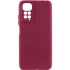 Чохол Silicone Case Lakshmi Premium із закритою камерою для Xiaomi Redmi Note 11 Pro 4G/5G – Бордовий / Plum. Фото 1 з 4