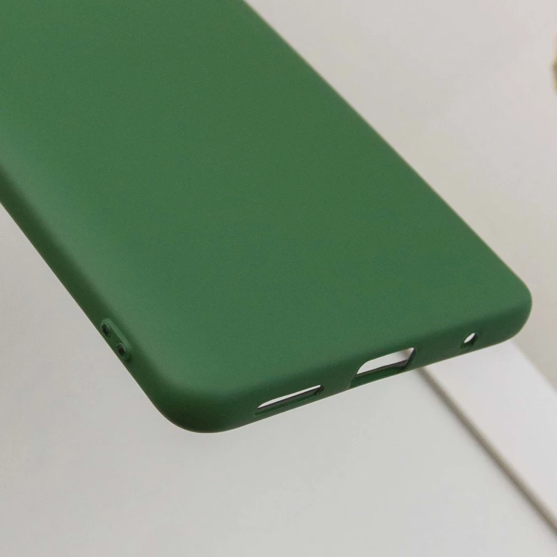 Чохол Silicone Case Lakshmi з закритою камерою на Xiaomi Redmi Note 10 Pro – Зелений / Dark green. Фото 7 з 7