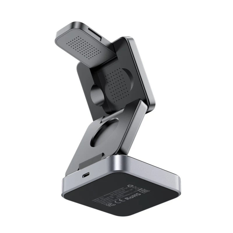 БЗП Acefast E20 desktop 3-in-1 – Black. Фото 3 з 9