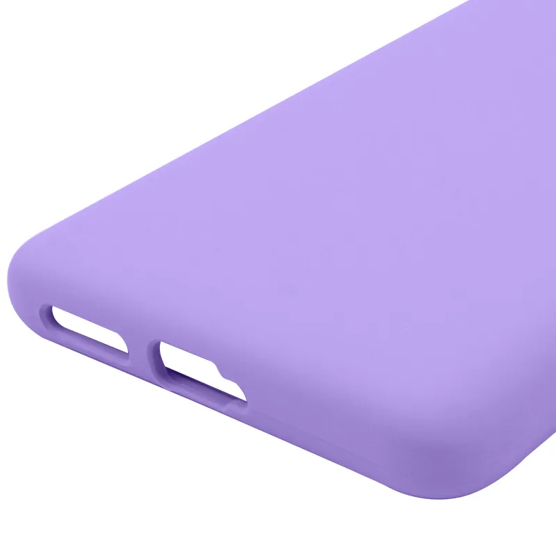 Чохол Silicone Case Lakshmi Premium із закритою камерою для Xiaomi 11T / 11T Pro – Бузковий / Dasheen. Фото 6 з 6