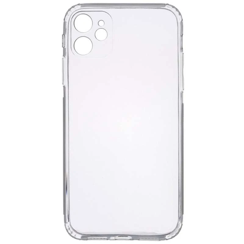 

Ультратонкий силіконовий чохол з заглушкою та захистом камери на Apple iPhone 12 (6.1") (Безбарвний (прозорий))