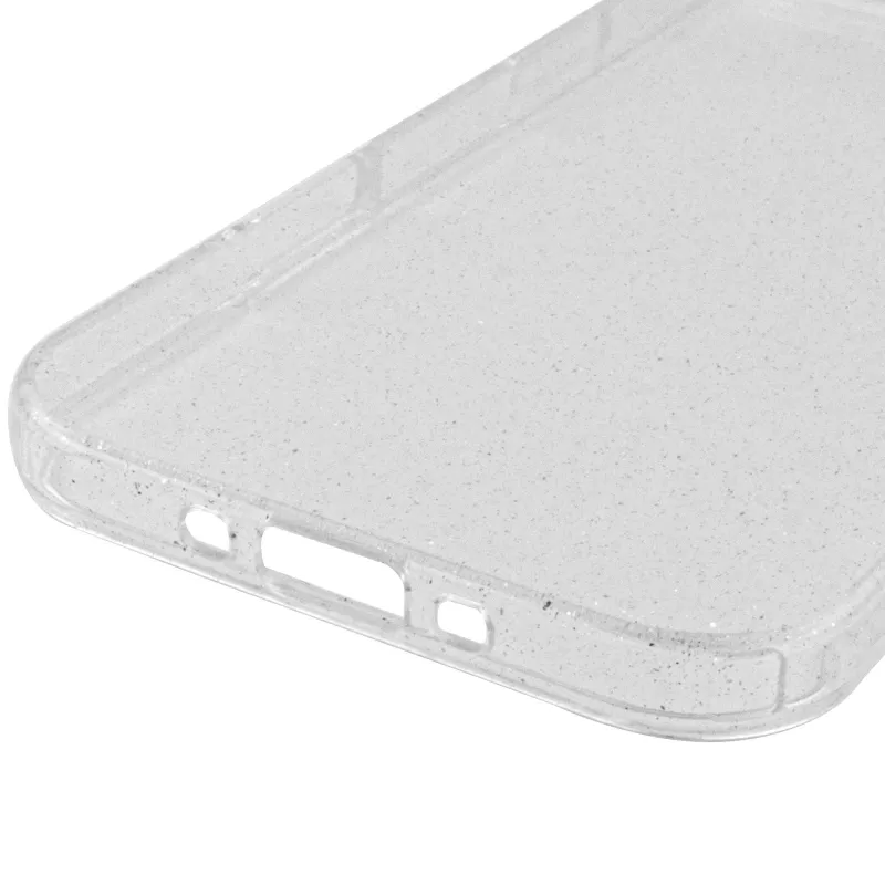 Блестящий силиконовый чехол на Apple iPhone 18 Pro – Clear. Фото 4 из 5