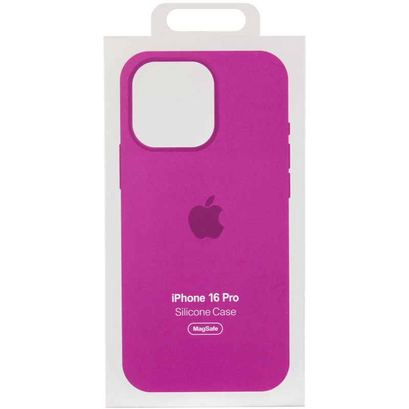 Силиконовый чехол ААА with Magsafe connection для Apple iPhone 16 Pro – Fuchsia. Фото 11 из 11