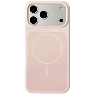 Чохол Silk Duo Color (AA) NO LOGO with Magnetic Fit для Apple iPhone 17 Pro (6.3") — Pink