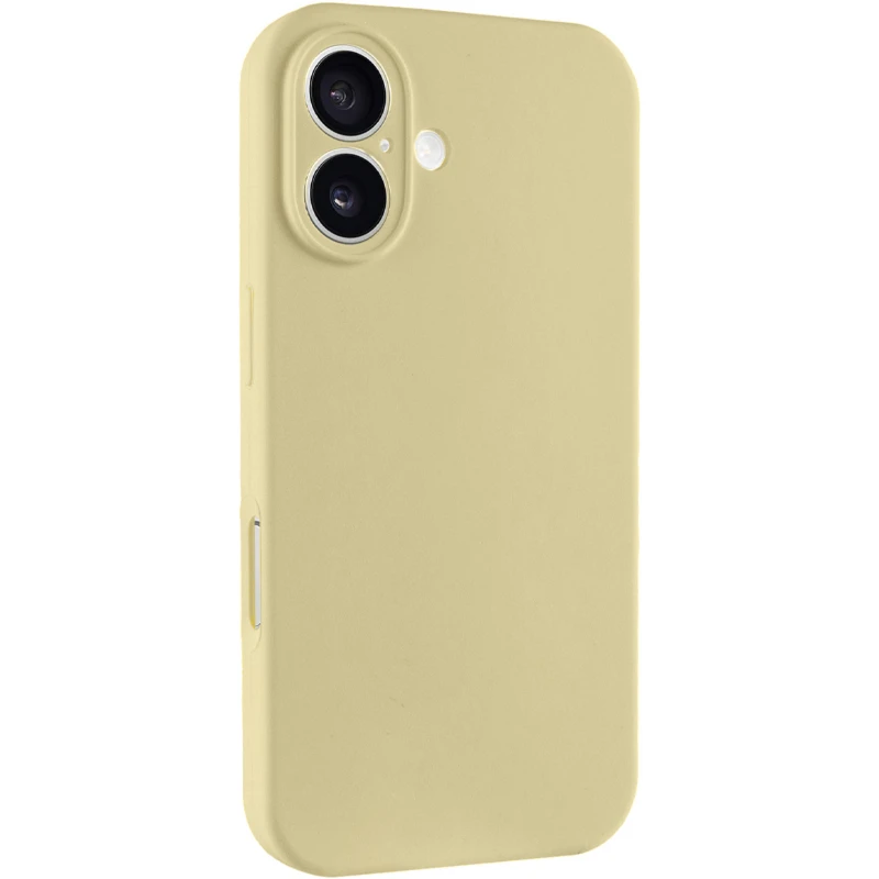 Чохол Silk Full Camera Protective (AA) NO LOGO для Apple iPhone 17 (6.3") – Жовтий / Mellow Yellow. Фото 2 з 8