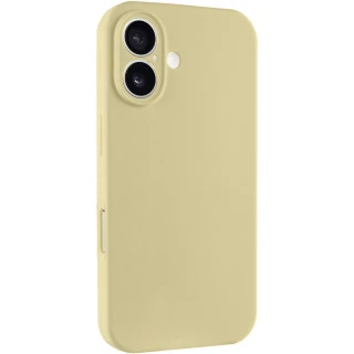 Чехол Silk Full Camera Protective (AA) NO LOGO для Apple iPhone 17 (6.3") — Желтый / Mellow Yellow