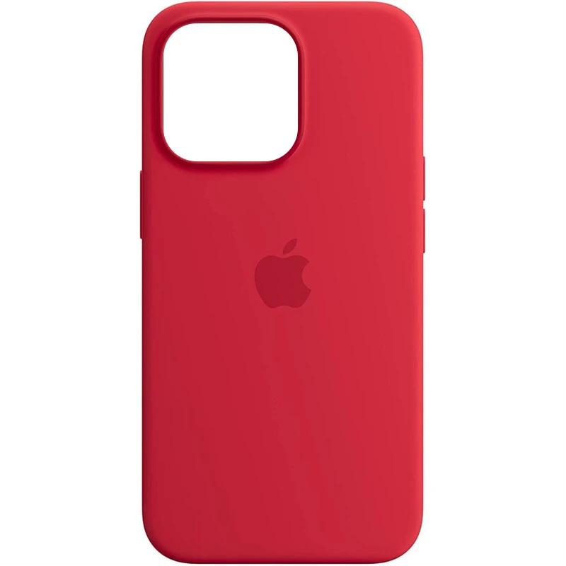 Чохол Silicone case (AAA) with Magsafe and Animation для Apple iPhone 14 Pro (6.1") – Червоний / Red. Фото 2 з 3