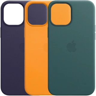 Шкіряний чохол Silicone Case Premium з MagSafe на Apple iPhone 12 Pro (6.1") фото 1 з 3