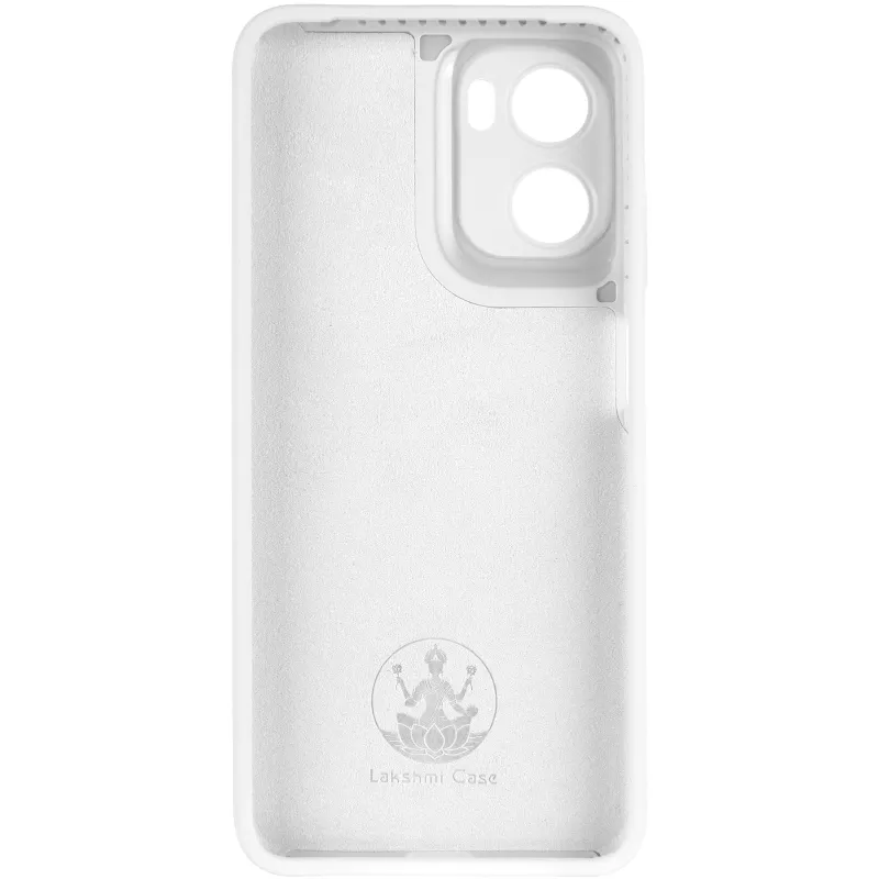 Чохол Silicone Case Lakshmi Premium із закритою камерою для Motorola Moto G05 – Білий / White. Фото 4 з 6