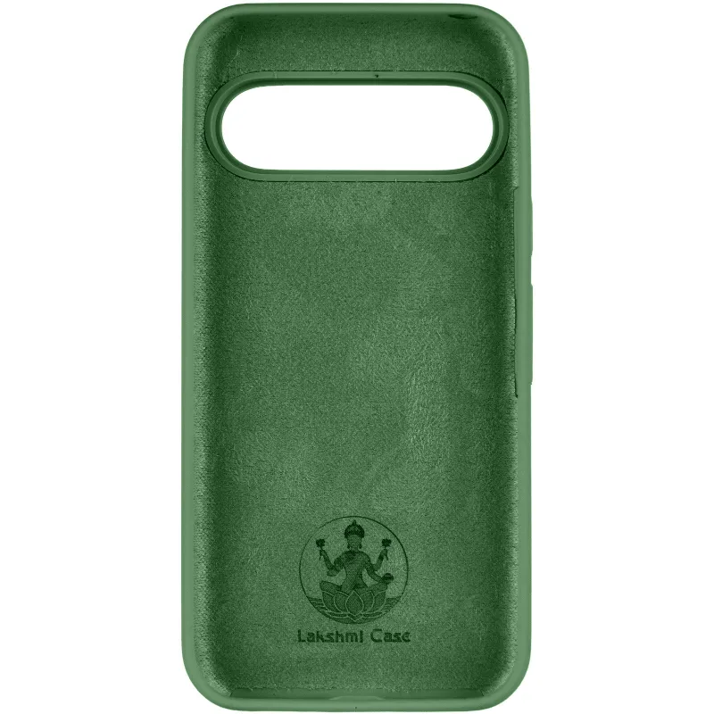 Чохол Silicone Cover Ummi Lakshmi (AA) для Google Pixel 10 – Зелений / Dark green. Фото 4 з 6