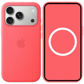 Чохол Silicone case (AAA) with Magsafe and Animation для Apple iPhone 17 Pro (6.3") фото 1 з 3