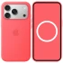 Чохол Silicone case (AAA) with Magsafe and Animation для Apple iPhone 17 Pro Max (6.9") – Bright Guava. Фото 1 з 3