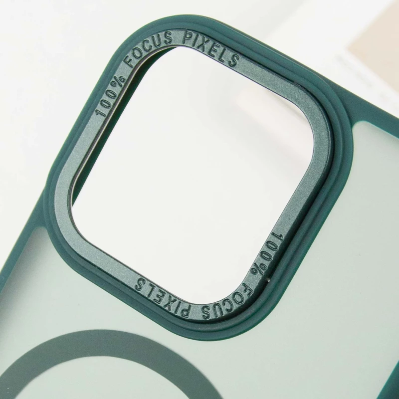 TPU+PC чехол Stand case для Apple iPhone 16 Pro Max – Green. Фото 7 из 7