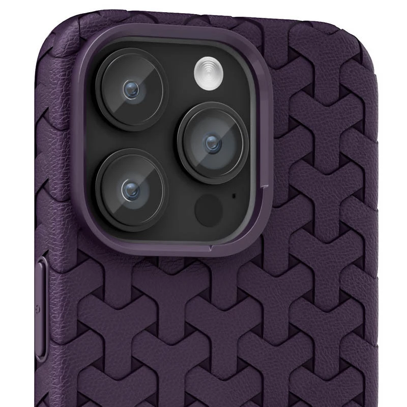 TPU чехол плетенка для Apple iPhone 13 Pro Max (6.7") – Purple. Фото 2 из 4