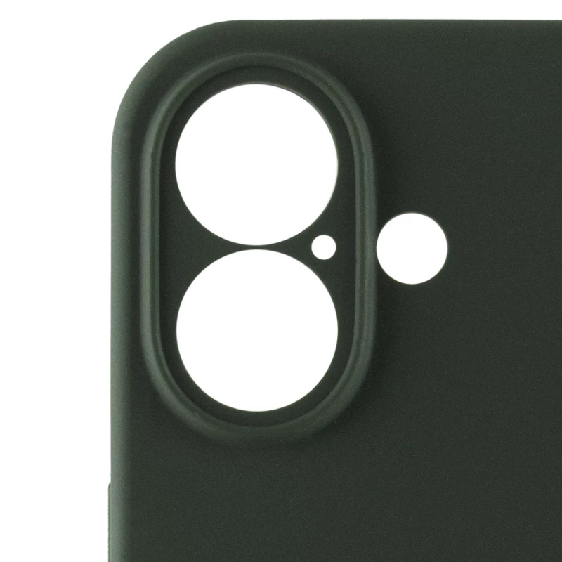 Чохол Silicone Case з захистом камери на Apple iPhone 16 Plus – Зелений / Cyprus Green. Фото 5 з 8