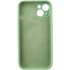 Чохол з захистом камери Silicone Case для Apple iPhone 13 (6.1") – Зелений / Pistachio. Фото 4 з 6