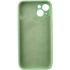 Чохол з закритим низом Silicone Case на Apple iPhone 16 – Зелений / Pistachio. Фото 7 з 11