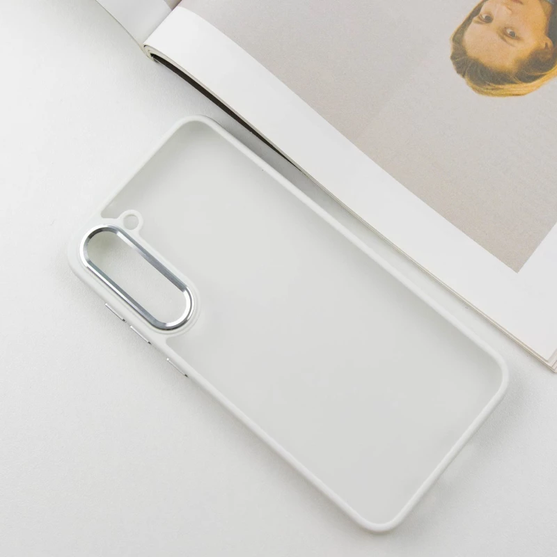 Захистний чохол TPU+PC матовий на Samsung Galaxy S23+ – White. Фото 6 з 18