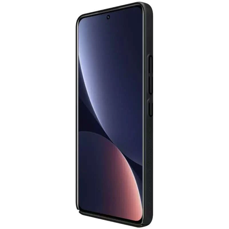 Пластикова накладка Nillkin Frost на Xiaomi 12 Lite – Чорний. Фото 4 з 5