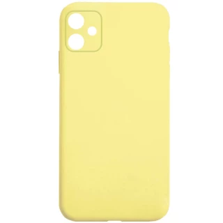 Чехол Silicone Case Square L с защитой камеры для Apple iPhone 11 (6.1") фото 1 из 3