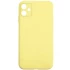 Чехол Silicone Case Square L с защитой камеры для Apple iPhone 11 (6.1") – Желтый / Yellow. Фото 1 из 3