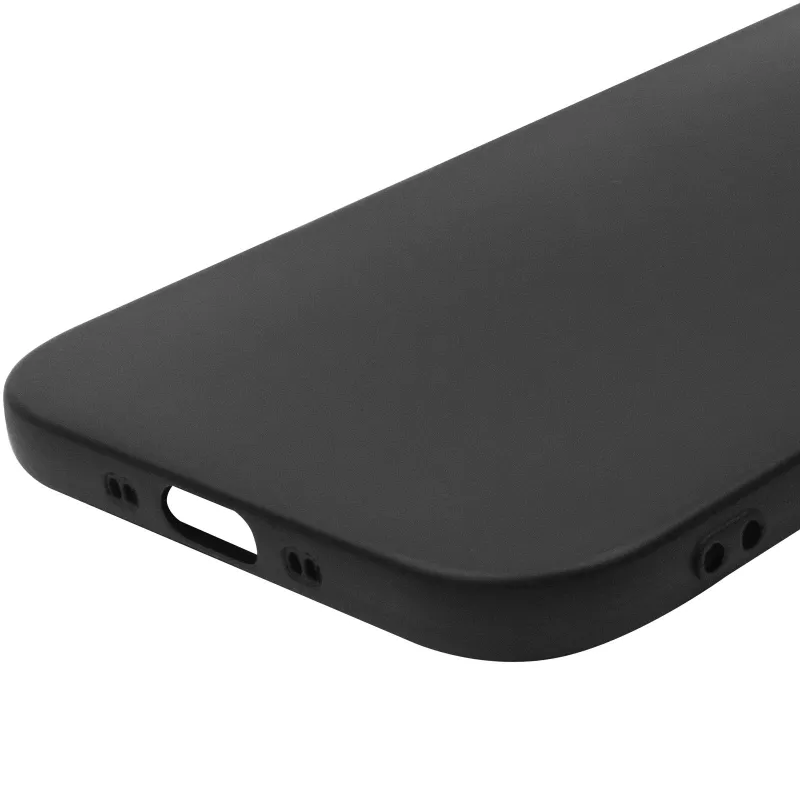Чёрный силиконовый чехол Epik с защитой камеры для Apple iPhone 17 Air (6.5") – Черный. Фото 7 из 7
