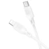 Дата кабель Borofone BX113 Lenny Type-C to Lightning 27W (1m) – White. Фото 3 из 4