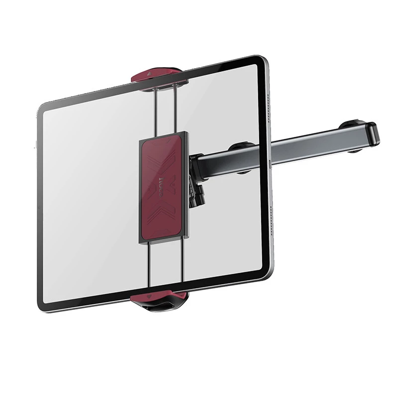 Автотримач Hoco H69 Gamble telescopic на підголівник – Black / Red. Фото 5 з 8